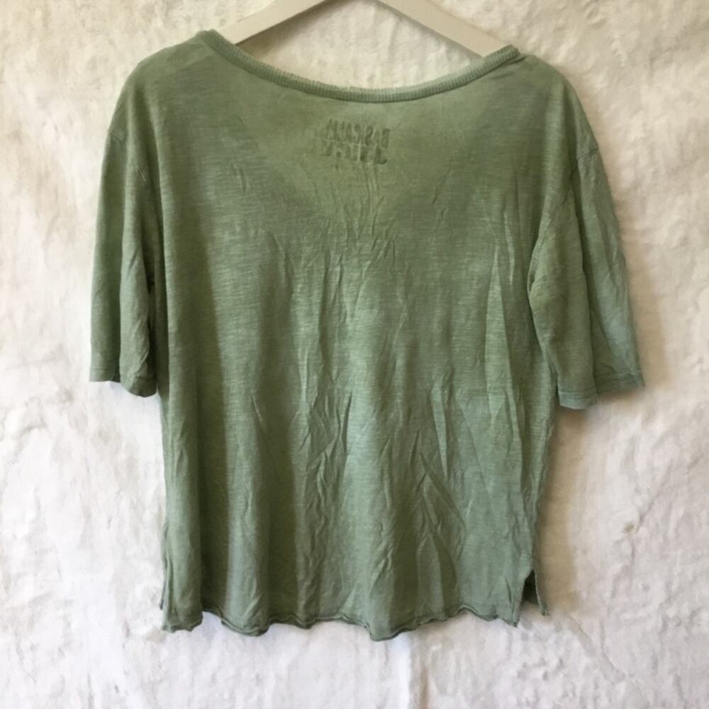 Juicy Couture Light Green V-Neck Tee - Picture 10 of 15